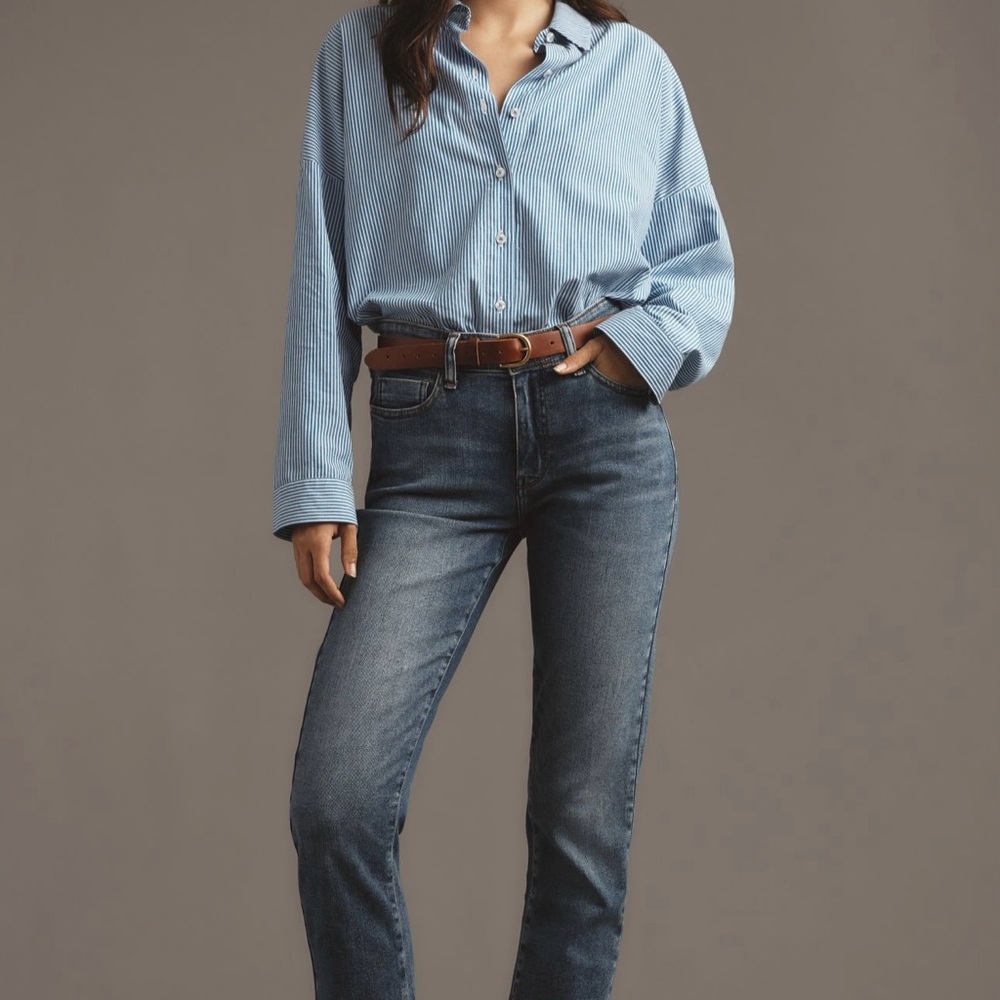 Pilcro Straight Leg Women's Jeans, NWT, size 29 - Picture 2 of 9